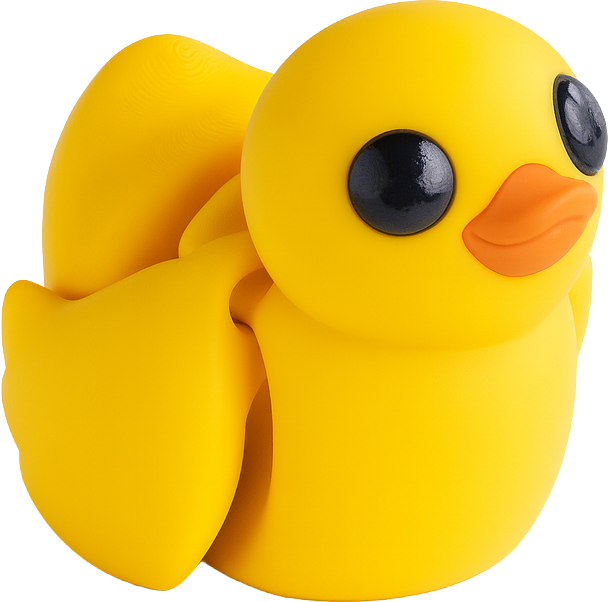 Patito, vista frente